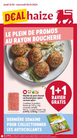 Découvrez et profitez de nos promotions de la semaine.